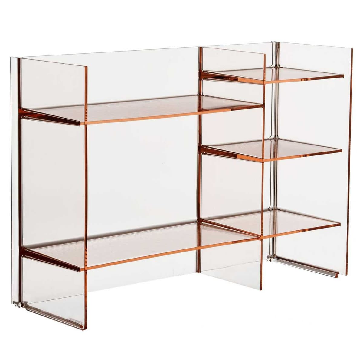 Kartell Sound Rack Boekenkast Nude Roze