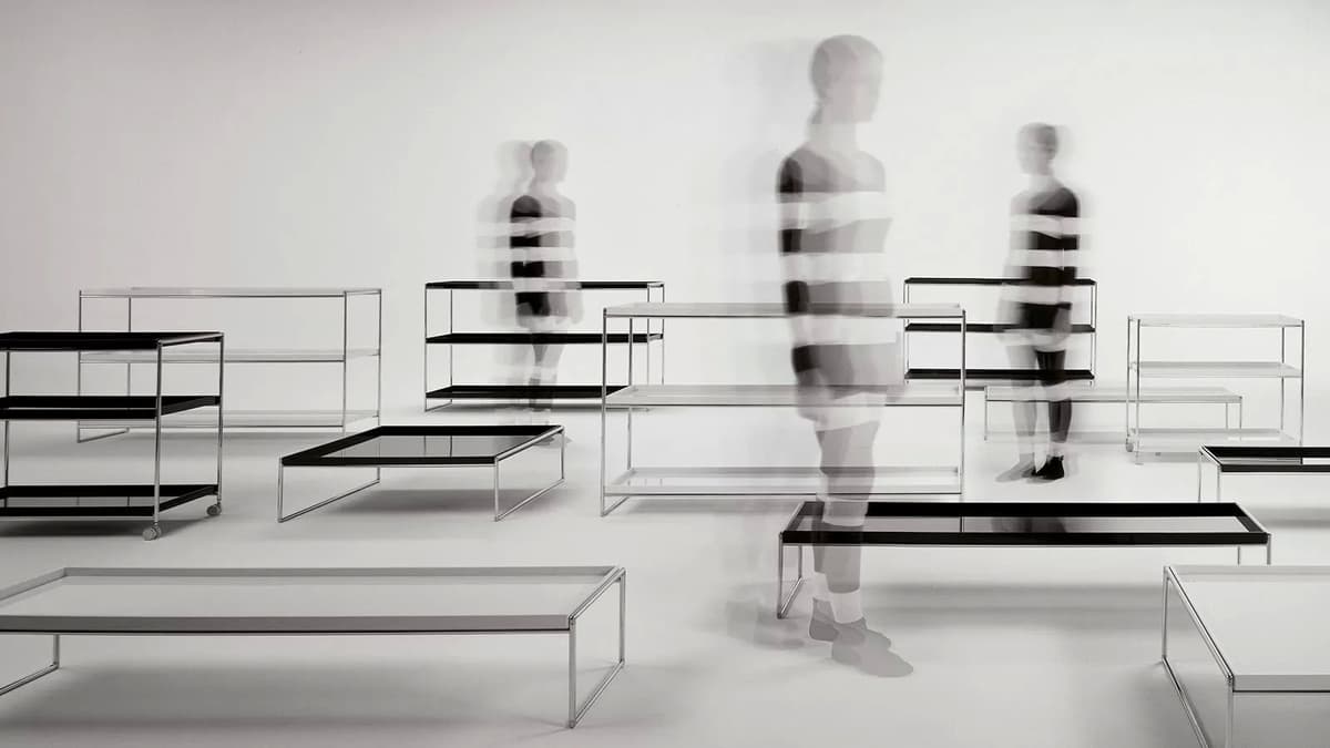 Kartell Trays Salontafel Wit 140x40 thumbnail 2