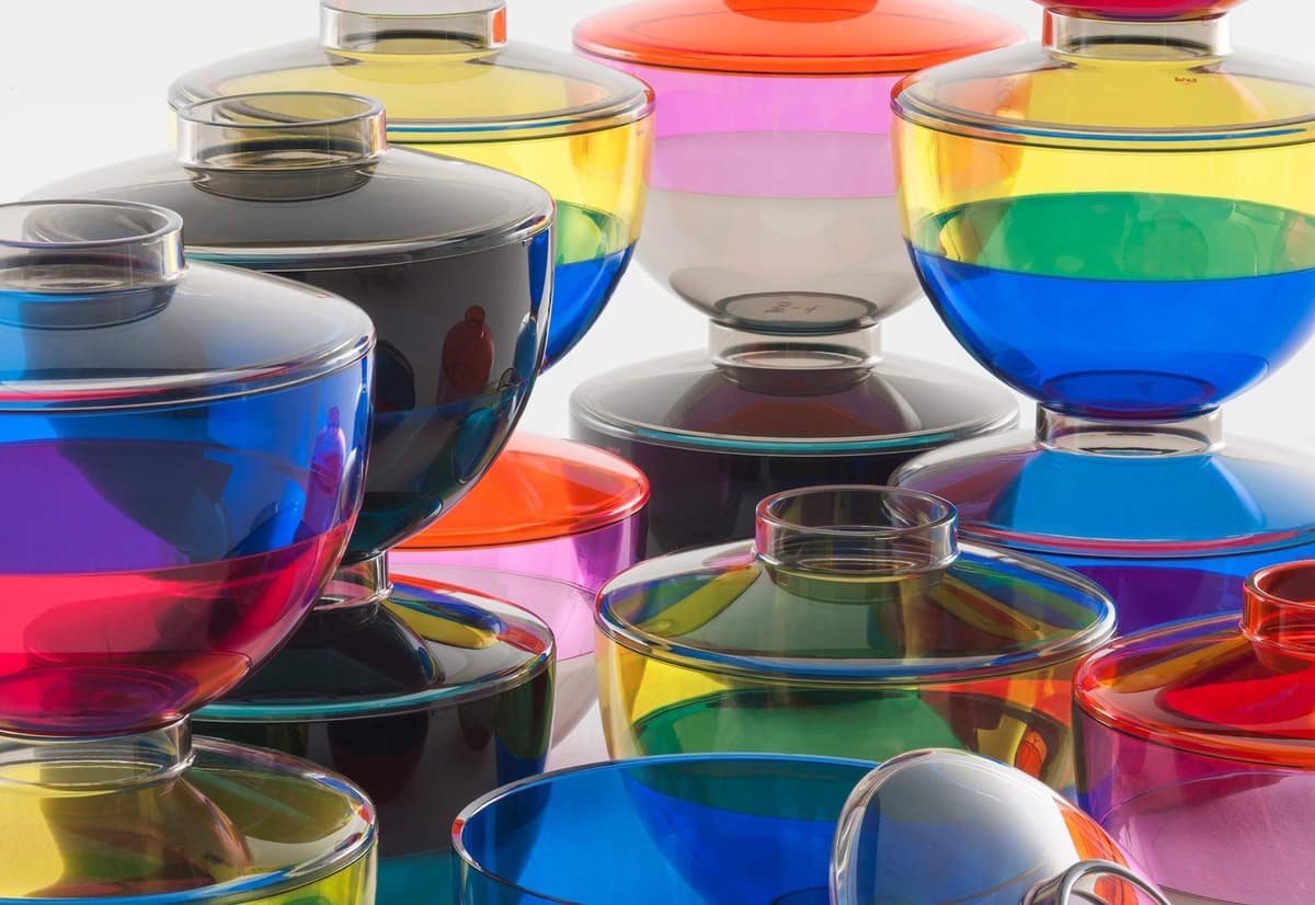 Kartell Shibuya Vaas Oranje-rood-grijs thumbnail 2