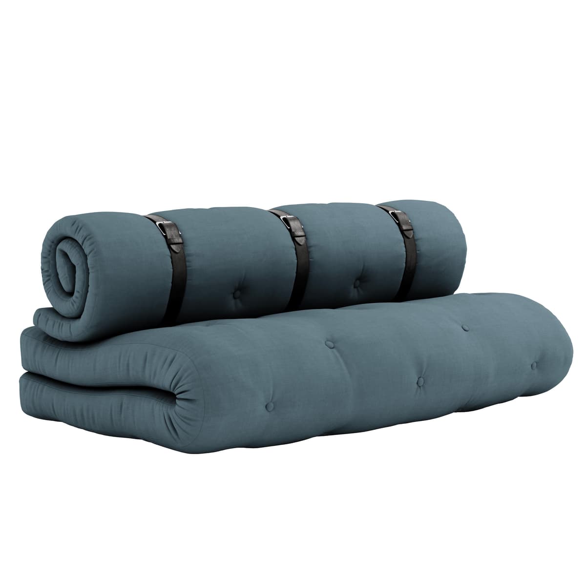 Karup Design Buckle-up Ligbed 140x200 Petrol Blue