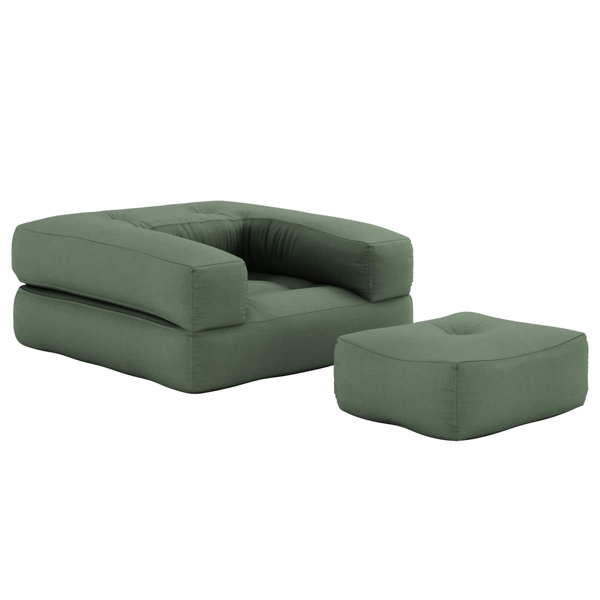 Karup Design Cube Chair Fauteuil Olive Green