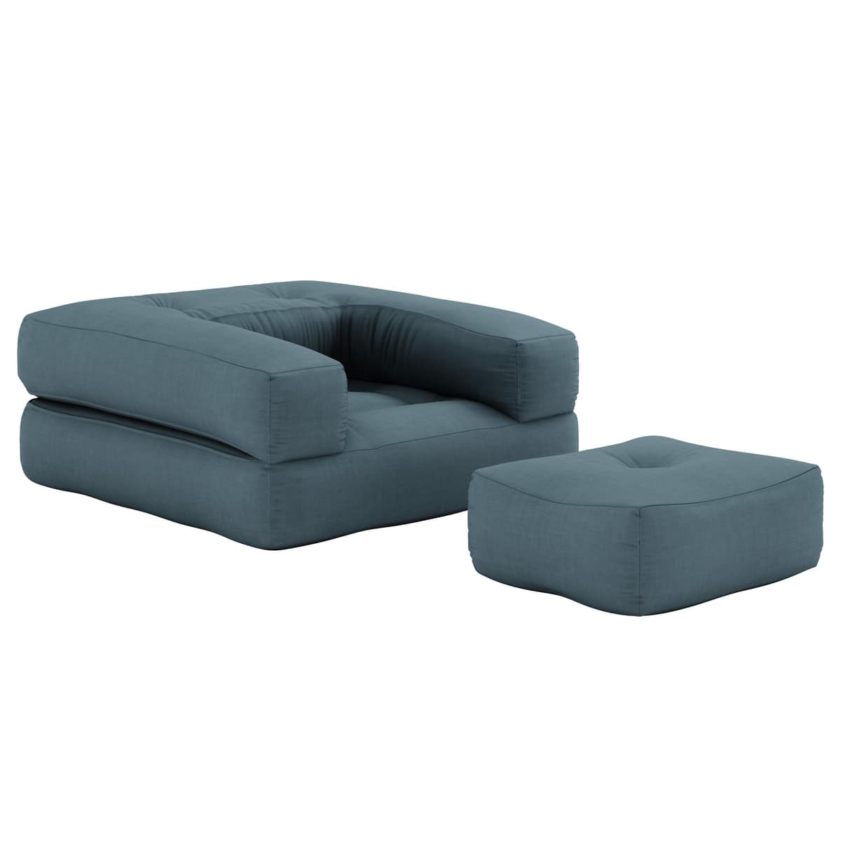 Karup Design Cube Chair Fauteuil Petrol Blue