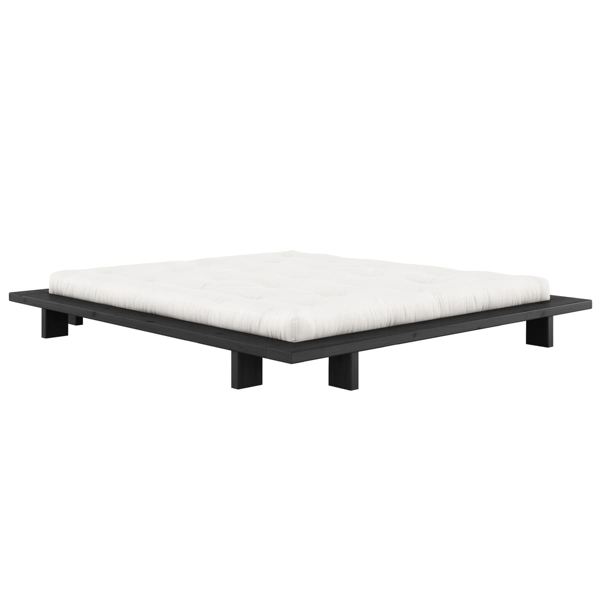 Karup Design Japan Bed 180x200 Zwart Gelakt