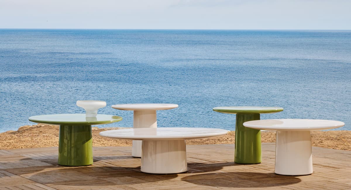 Kave Home Albanella SalontafelØ110 Groen thumbnail 4