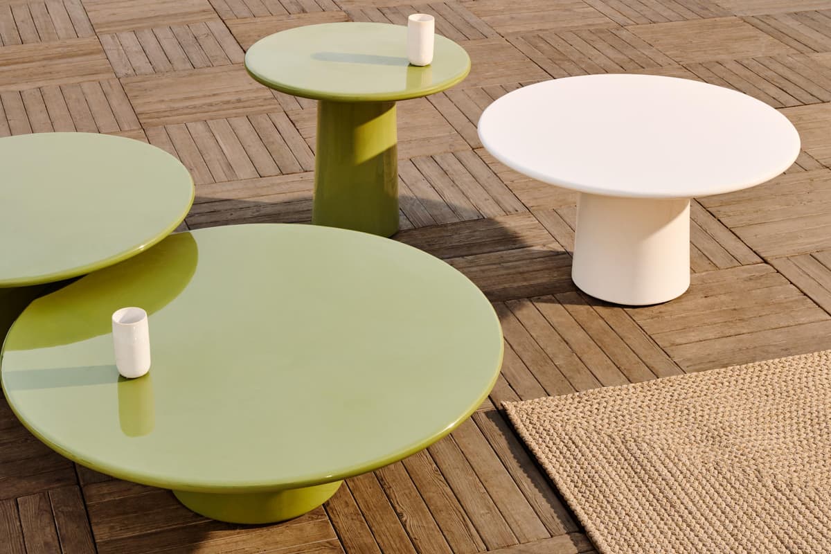 Kave Home Albanella SalontafelØ110 Groen thumbnail 2