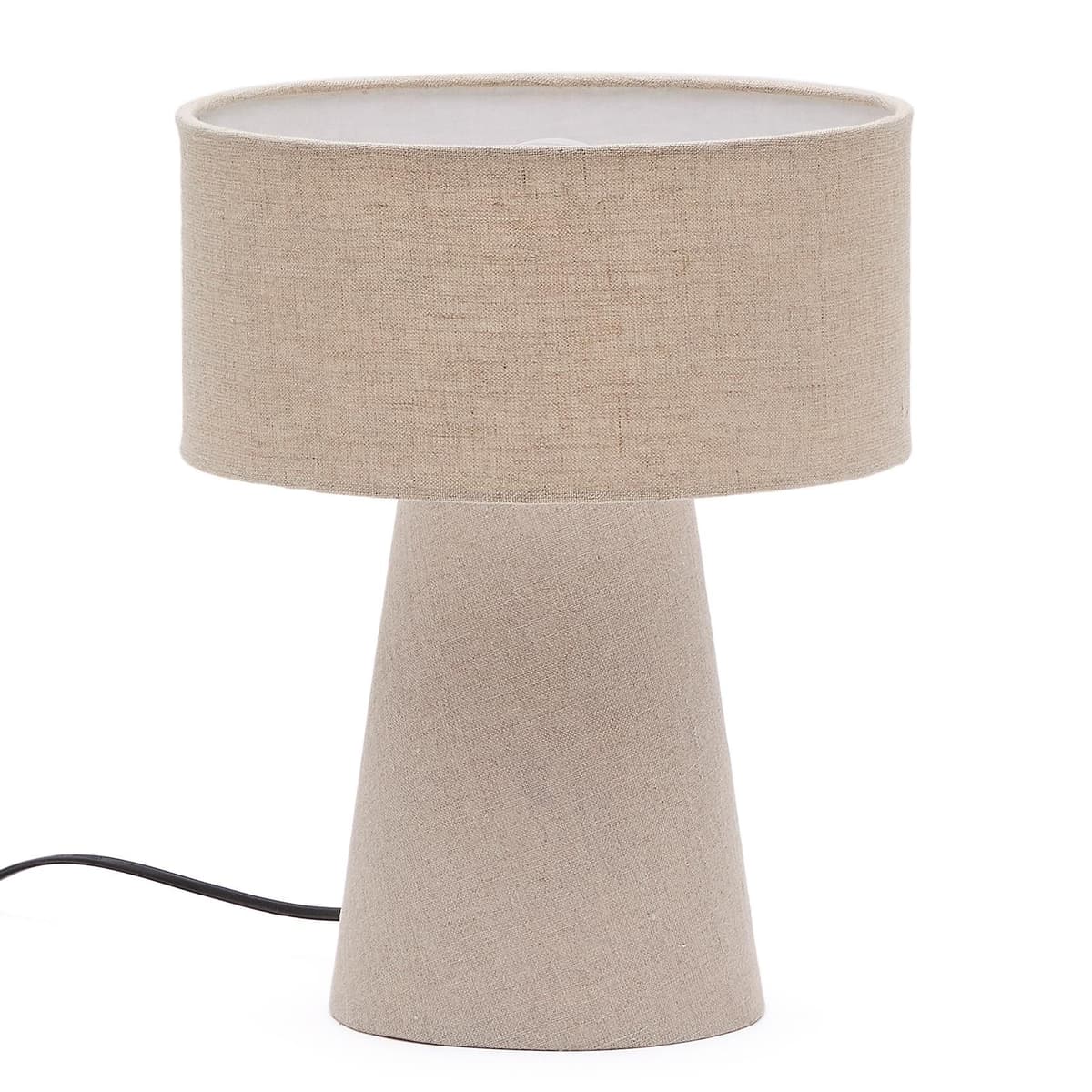 Kave Home Algaida Tafellamp Grijs