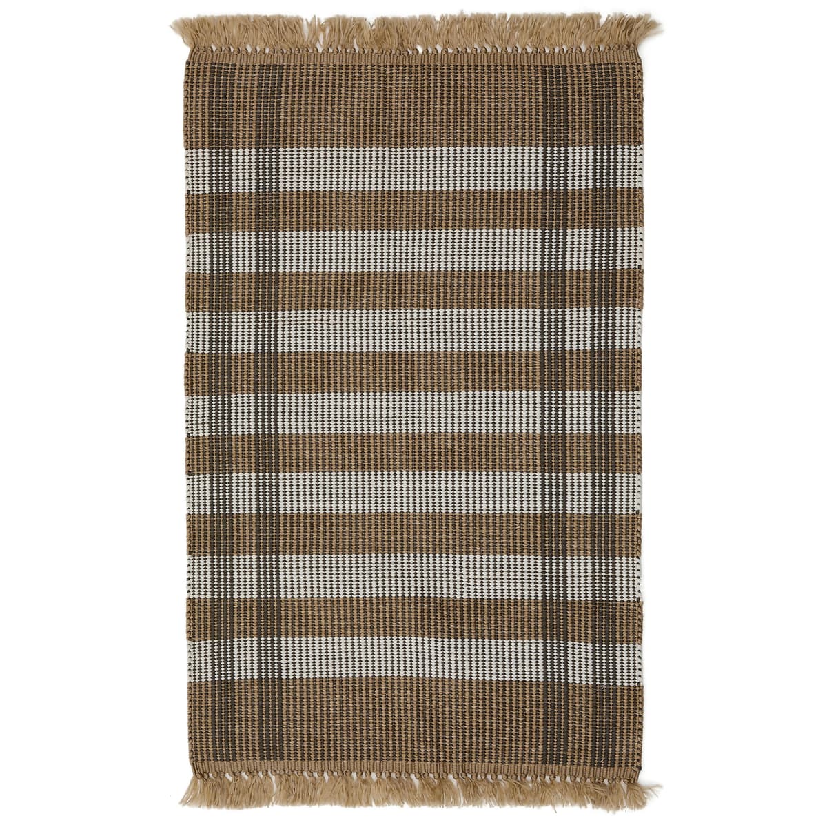 Kave Home Barani Vloerkleed 60x90 Bruin/beige