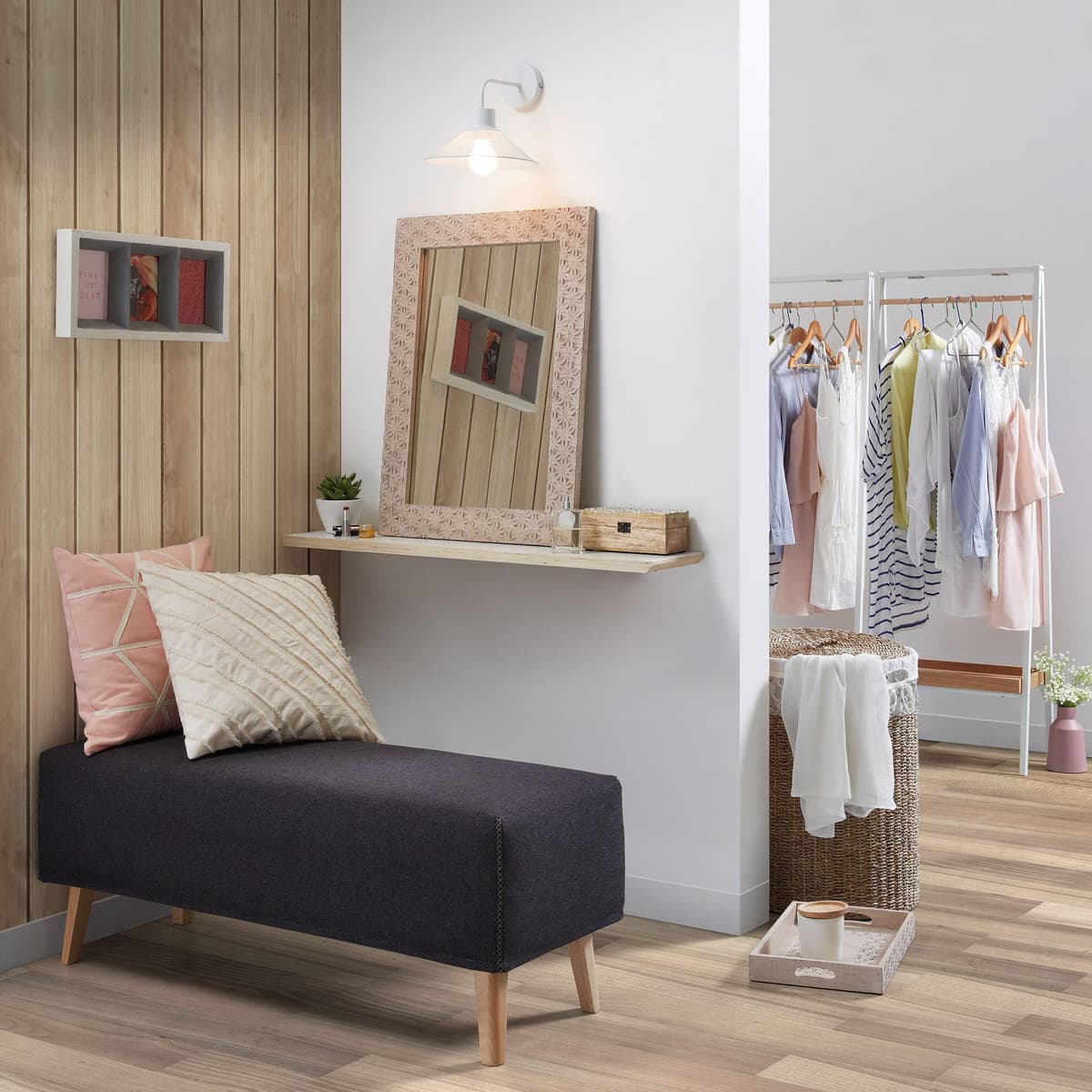 Kave Home Benny Kledingrek thumbnail 3