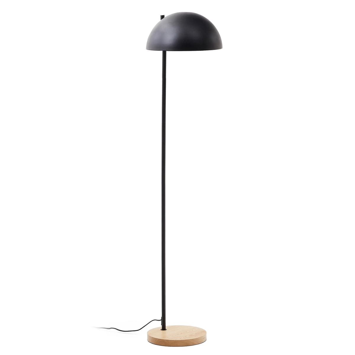 Kave Home Catlar Vloerlamp Zwart