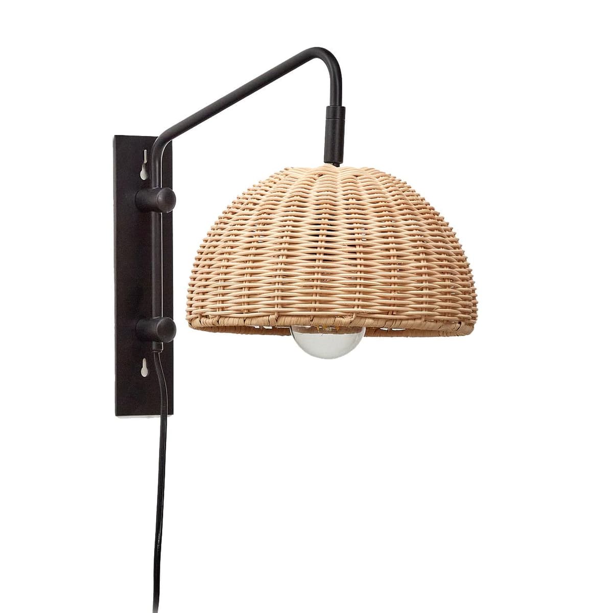 Kave Home Damila Wandlamp Zwart