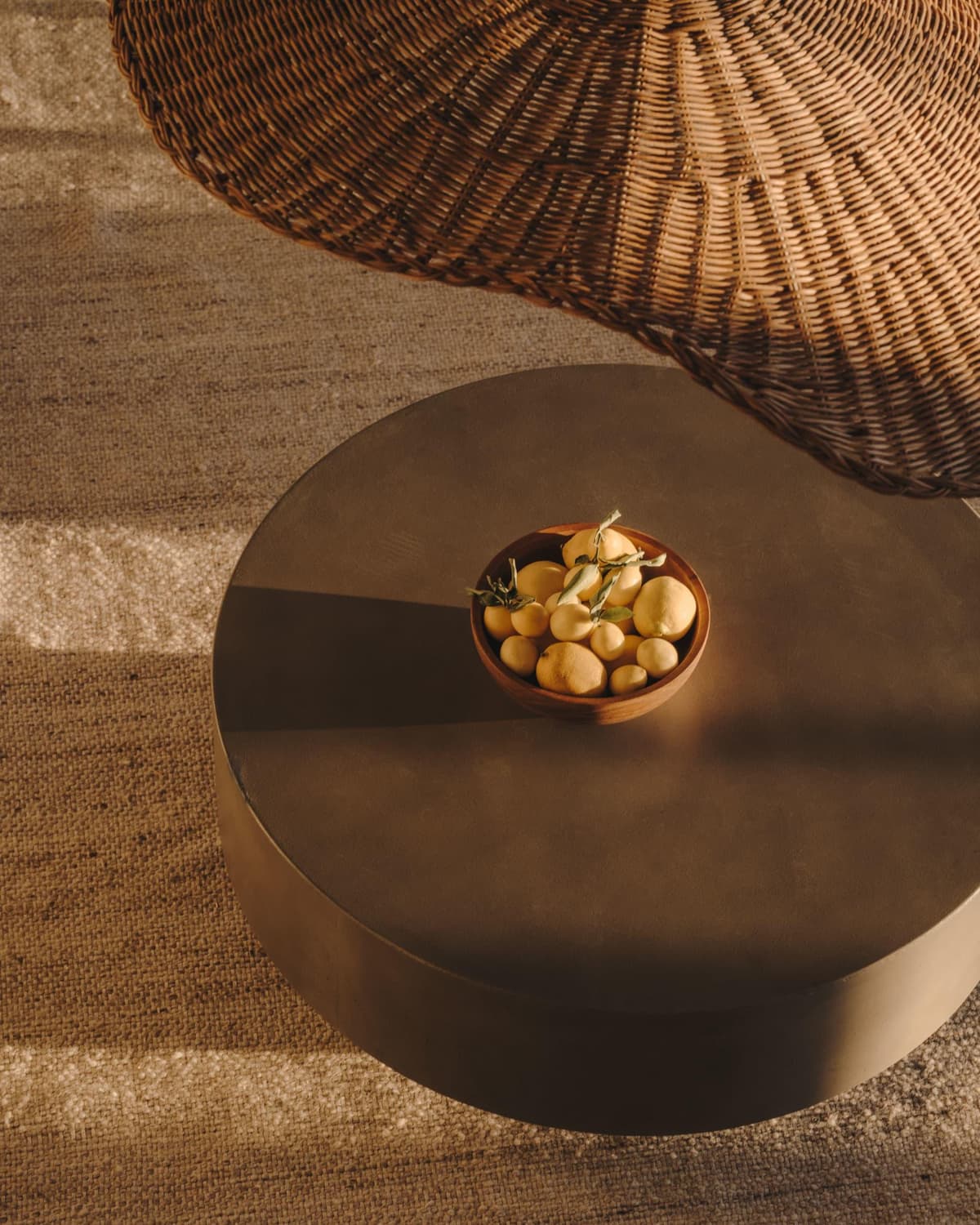 Kave Home Garbet SalontafelØ80 Cement thumbnail 4