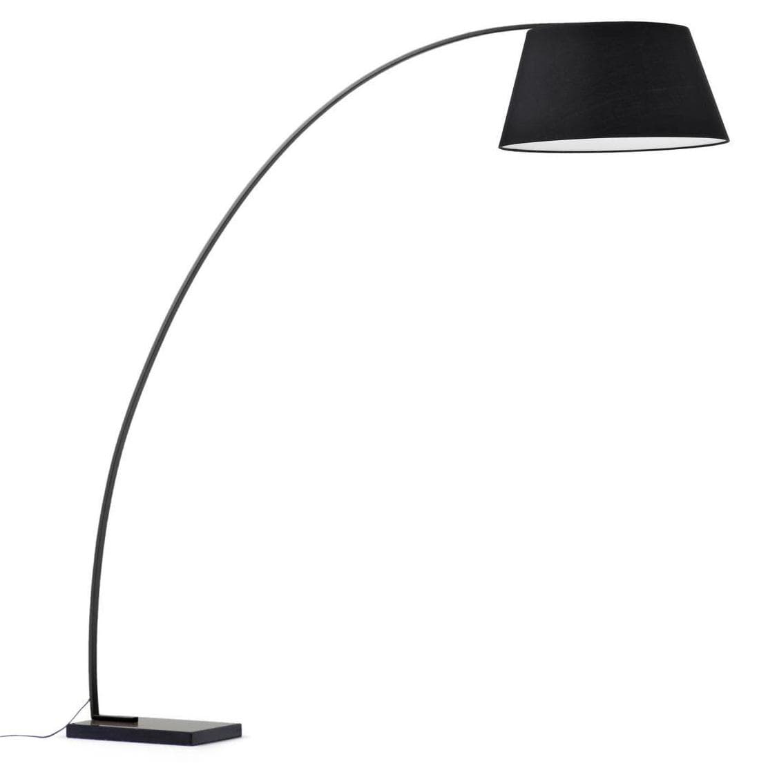 Kave Home Juhe Booglamp Zwart