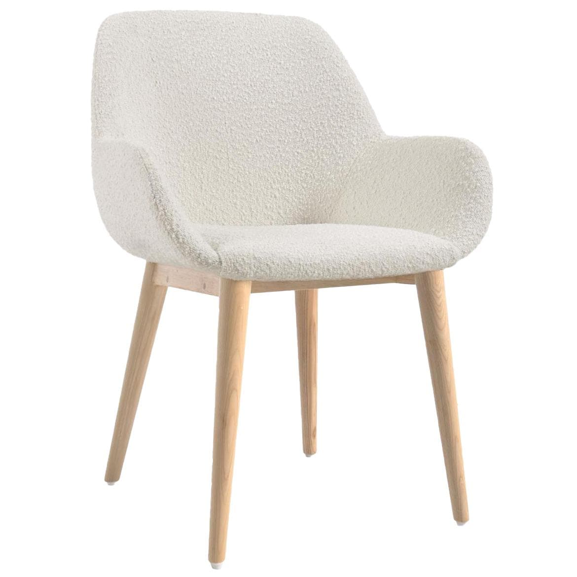 Kave Home Konna Eetkamerstoel Wit