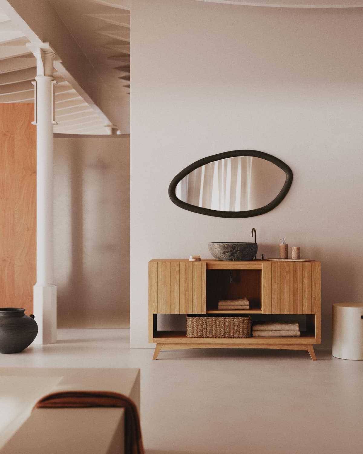 Kave Home Magrit Spiegel 60x110 thumbnail 3