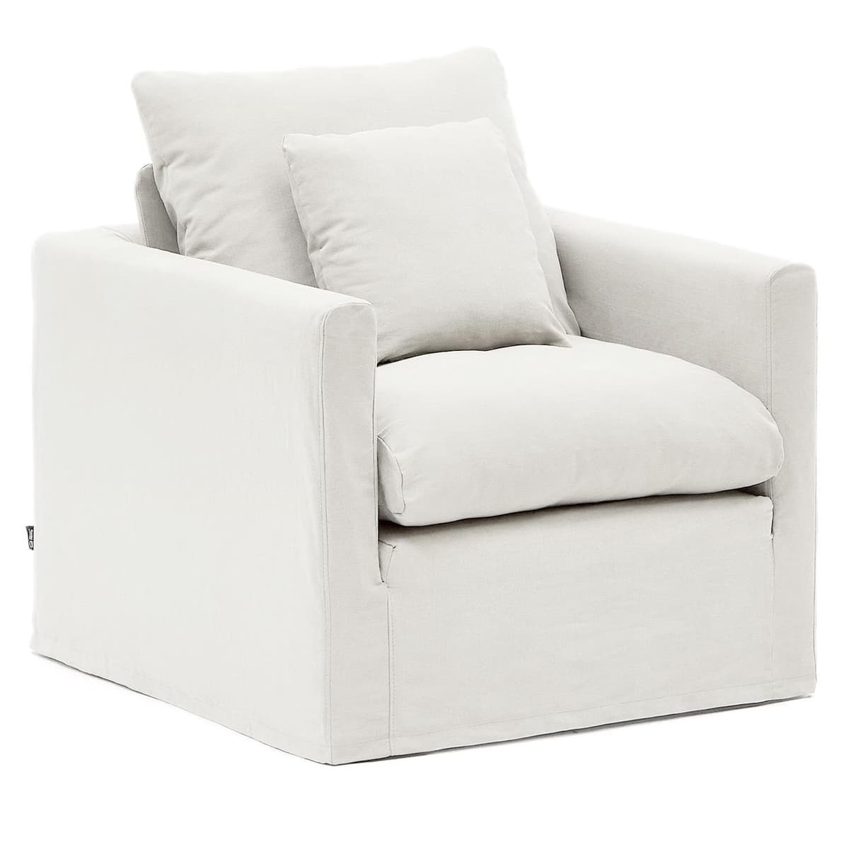 Kave Home Nora Fauteuil Aruba Ecru