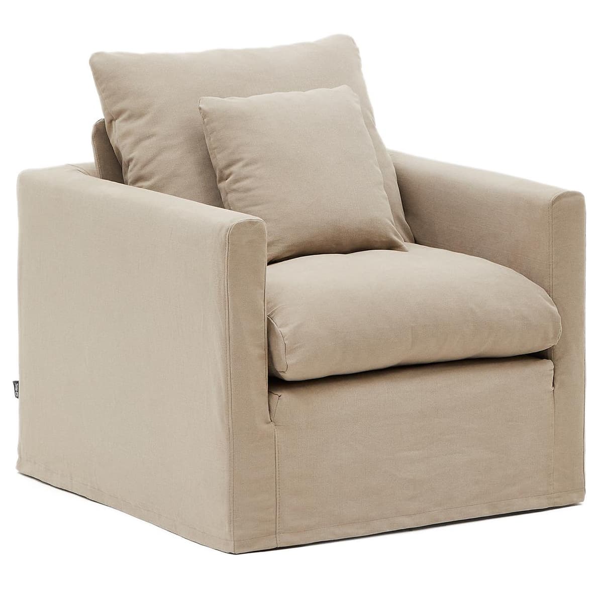 Kave Home Nora Fauteuil Aruba Taupe