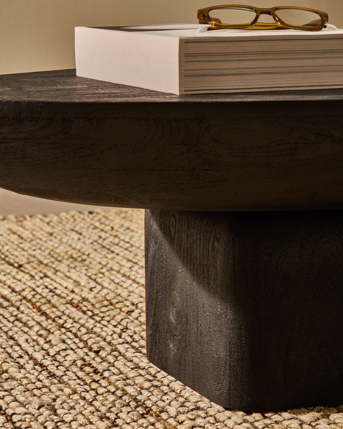 Kave Home Ovak Salontafel 140x70 Zwart thumbnail 2