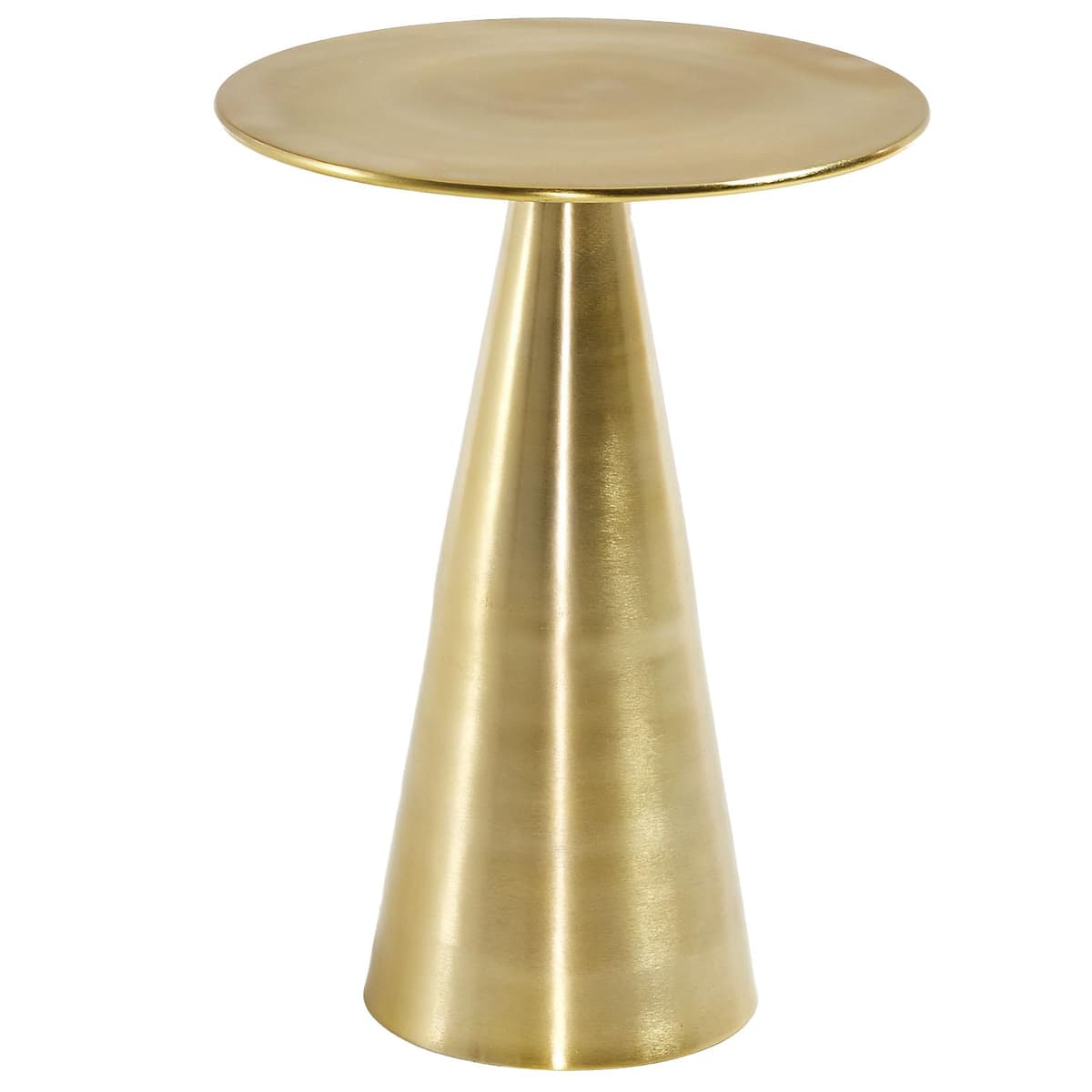 Kave Home Rhet BijzettafelØ39 Goud