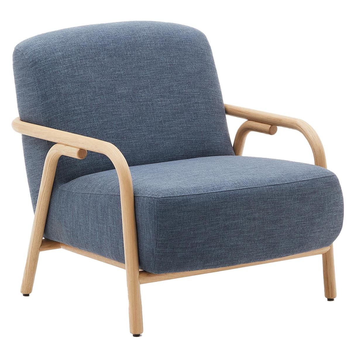 Kave Home Sylo Fauteuil Blauw