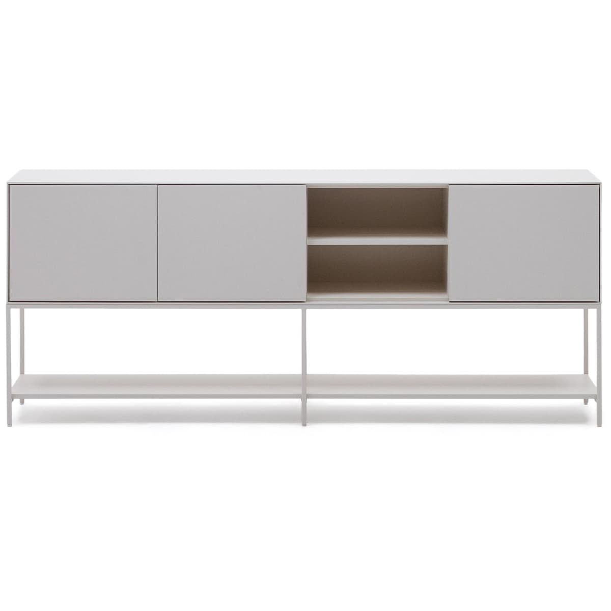 Kave Home Vedrana Dressoir 195x80 Wit