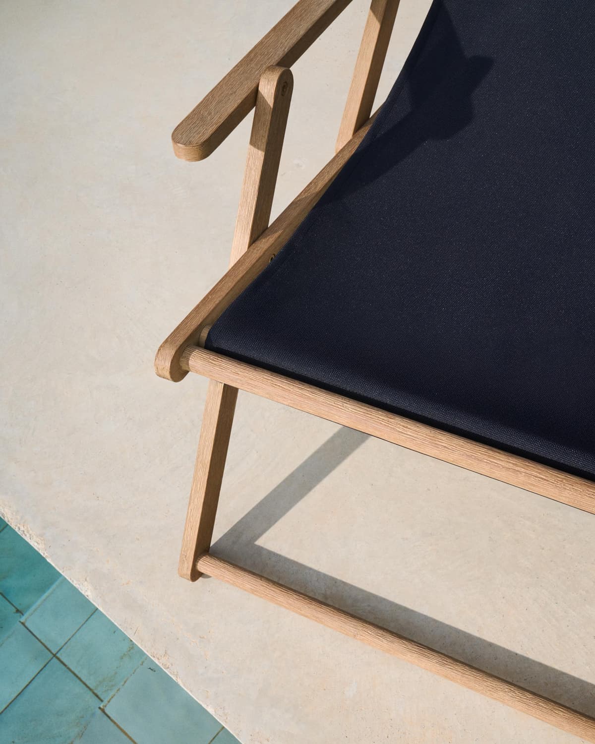 Kave Home Vilara Strand Klapstoel Zwart thumbnail 4