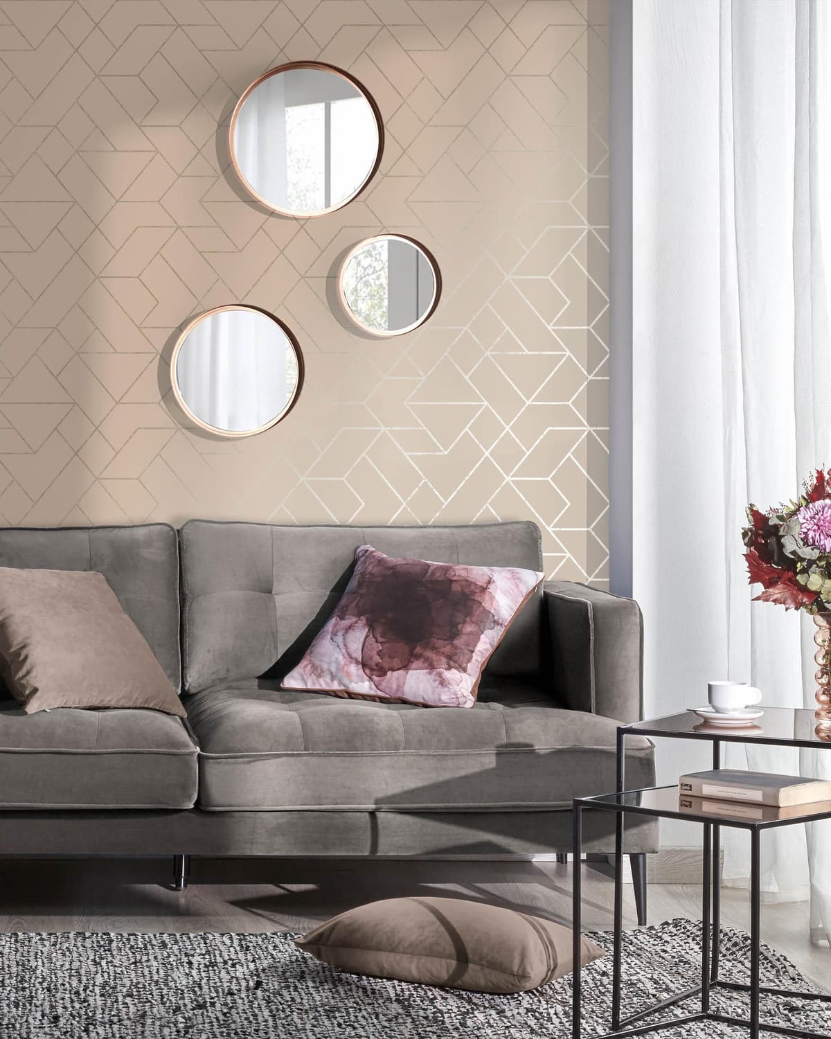 Kave Home Wilton Spiegel Set Van 3Ø35 thumbnail 2