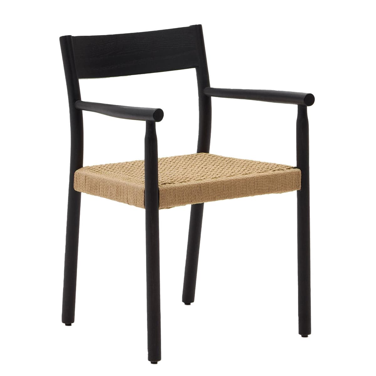 Kave Home Yalia Eetkamerstoel Zwart