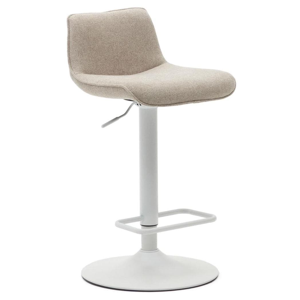 Kave Home Zenda Verstelbare Barkruk 82/103 Beige