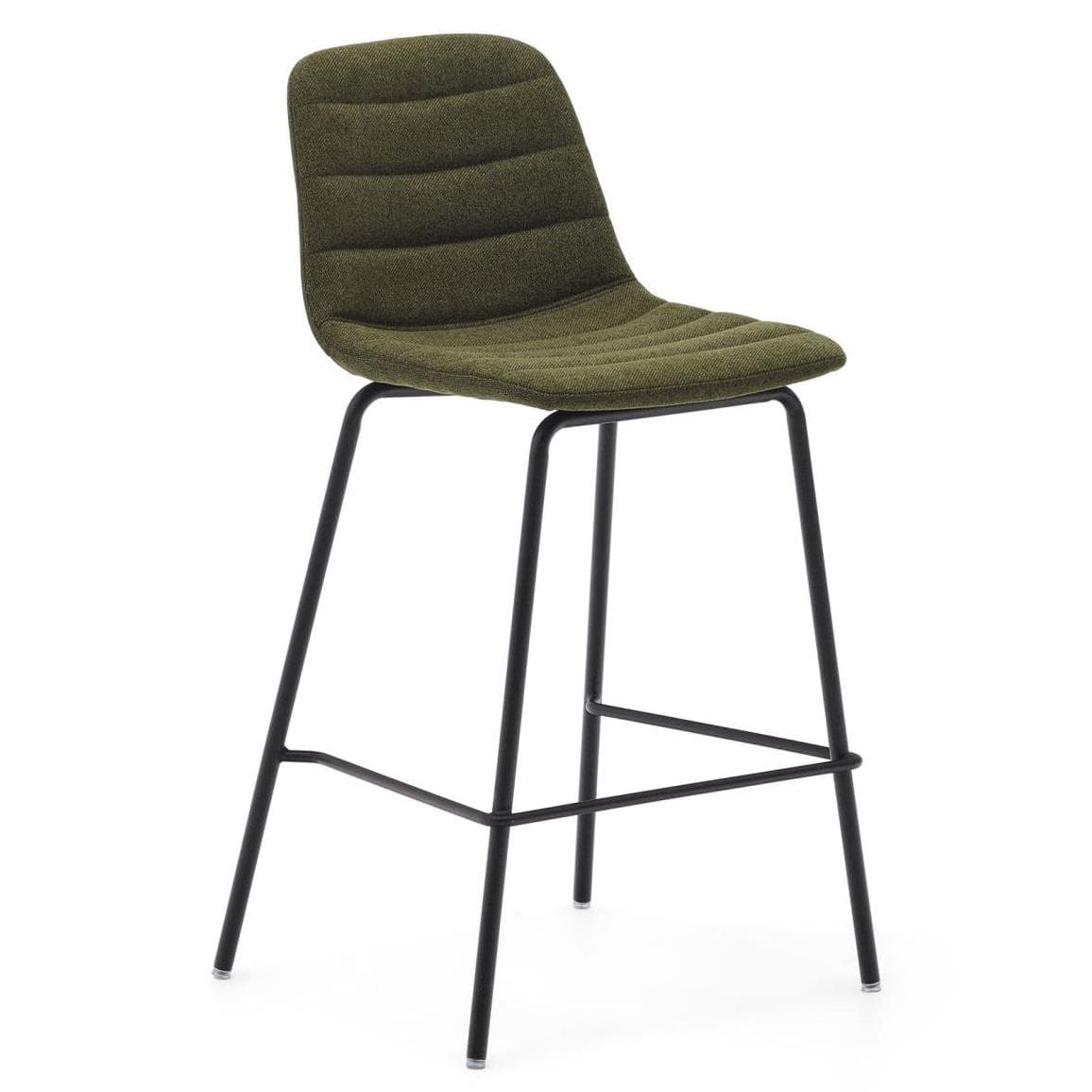 Kave Home Zunilda Barkruk 65 Donkergroen