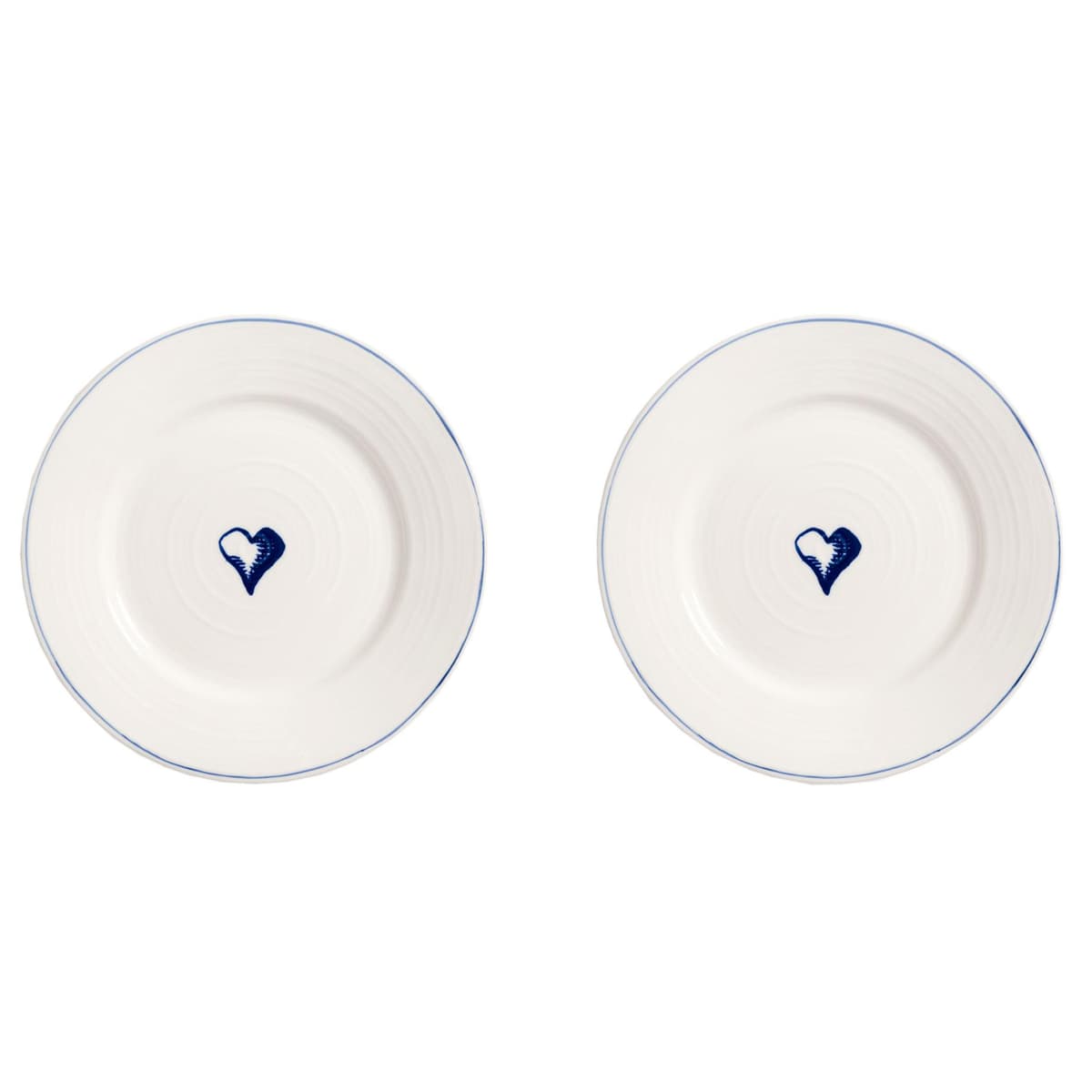&klevering Anouk DinerbordØ21 Set Van 2 Heart