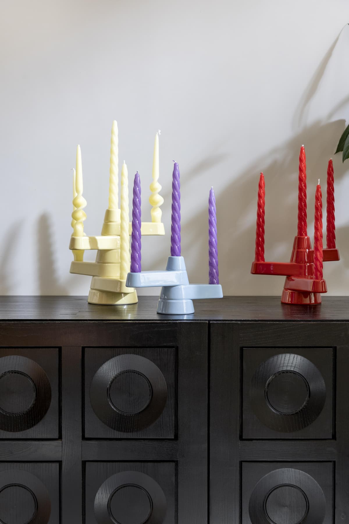 &klevering Brute Kandelaar H22 Butter thumbnail 3