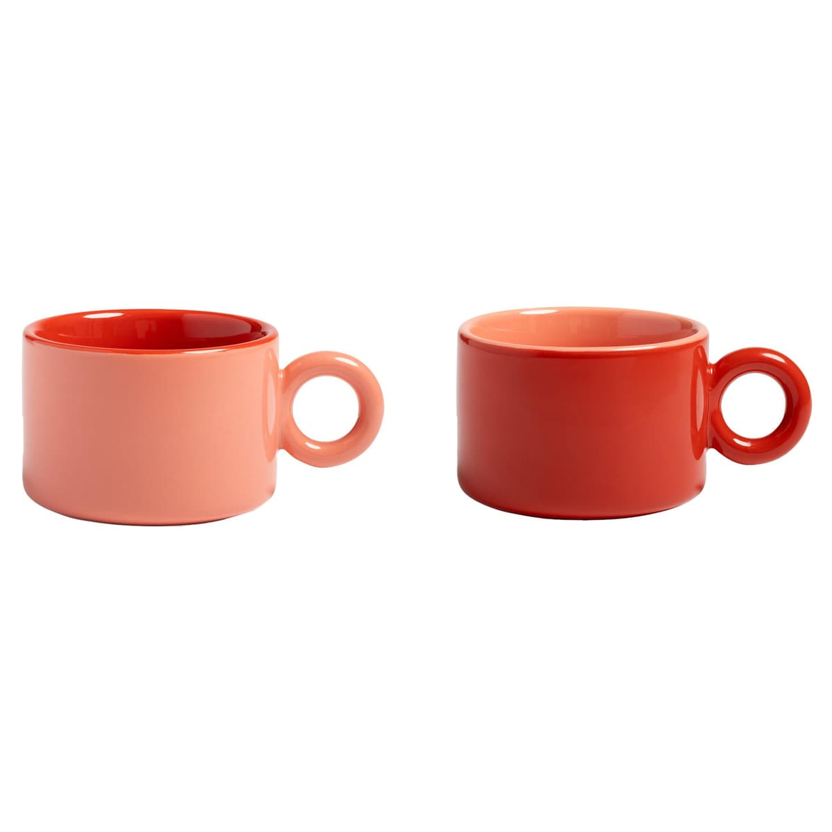 &klevering Chiquito Koffie Mok Set Van 2 Rood