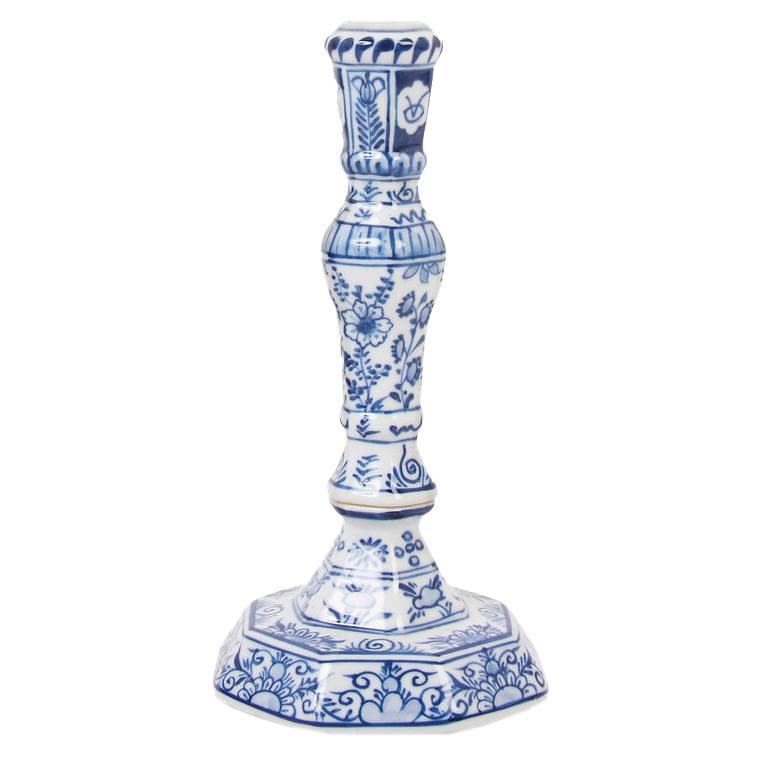 &klevering Delftware Kandelaar