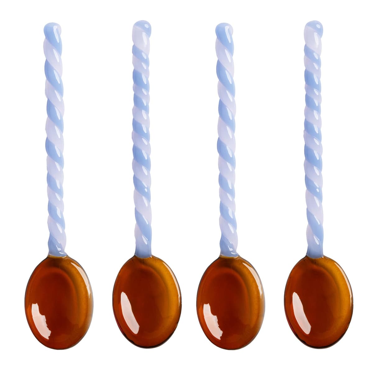 &klevering Duet Lepels Set Van 4 Amber