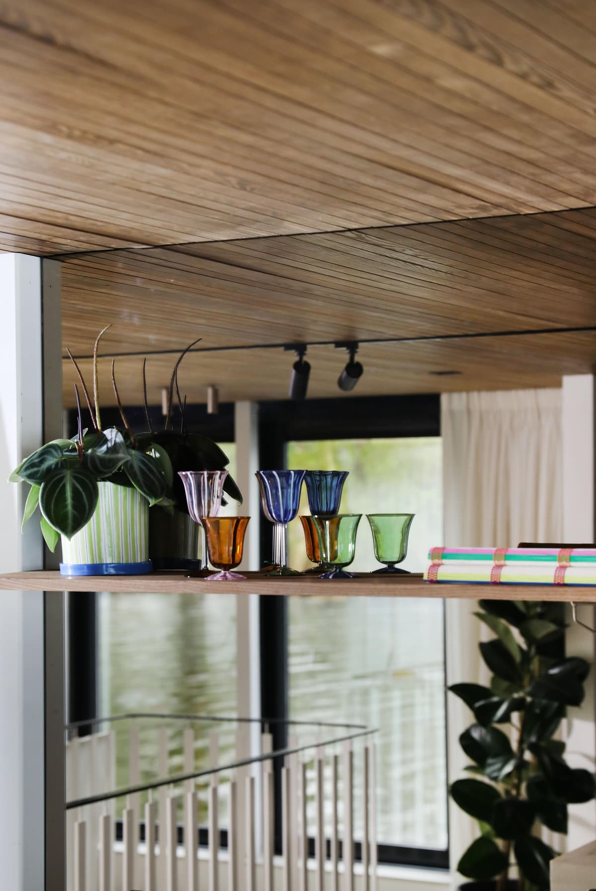 &klevering Eve Glazen Set Van 2 Amber thumbnail 3