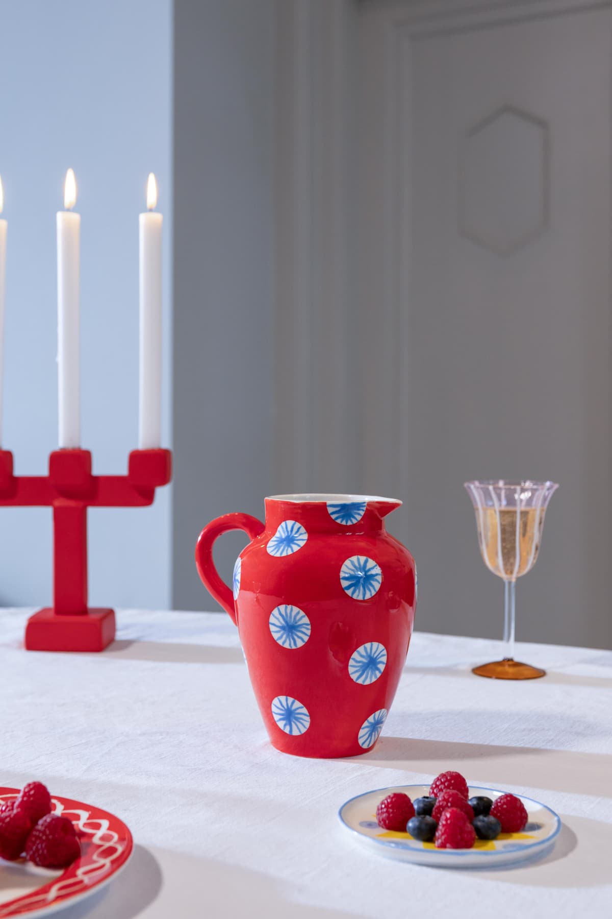 &klevering Festivo Karaf 1,5L Rood thumbnail 2