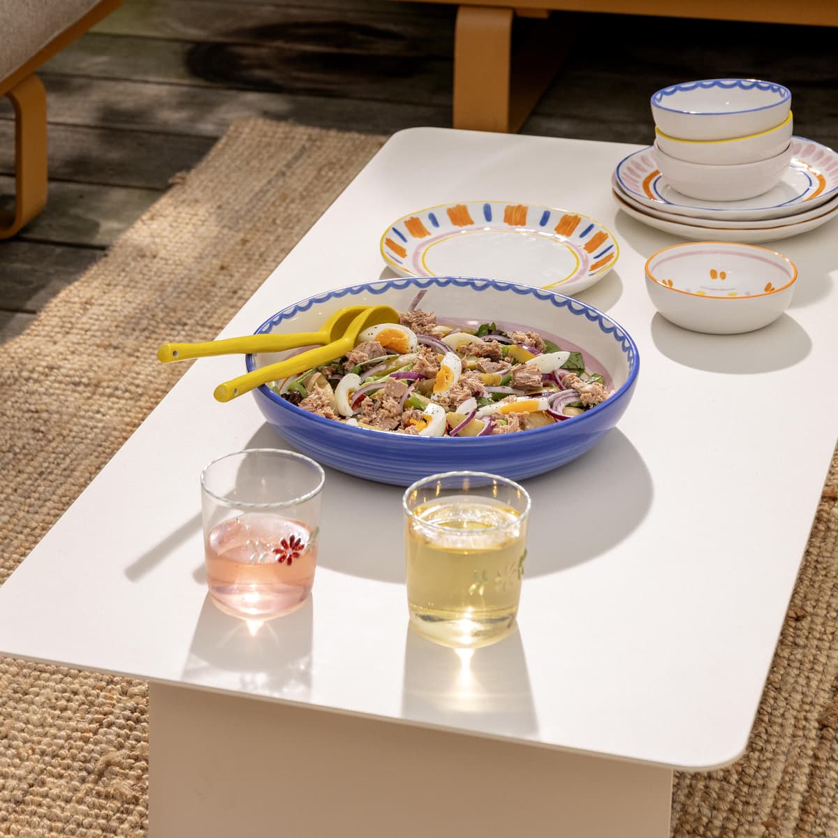 &klevering Boavista Salade Bestek Stripe thumbnail 3