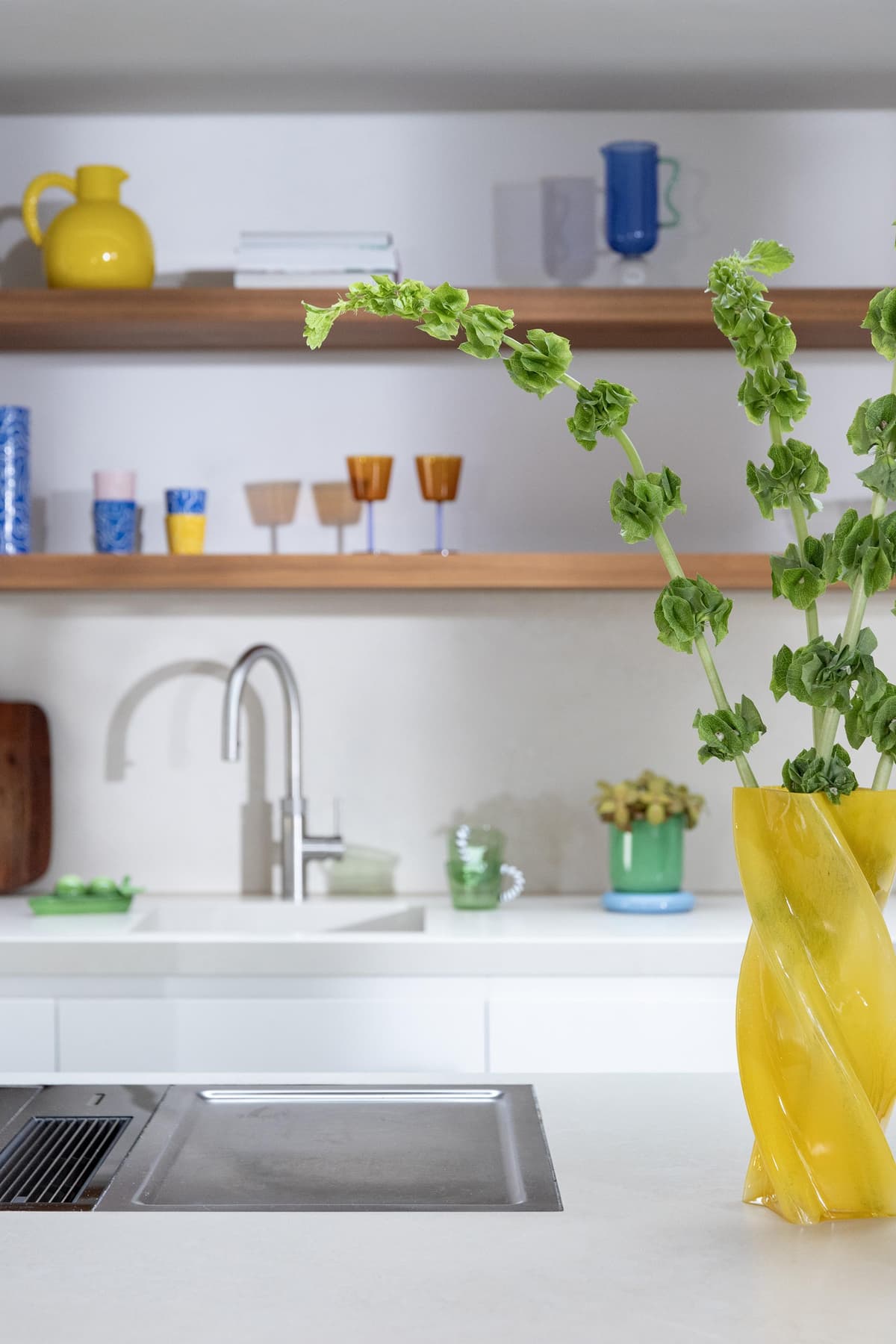 &klevering Marshmallow VaasØ12x30 Geel thumbnail 2