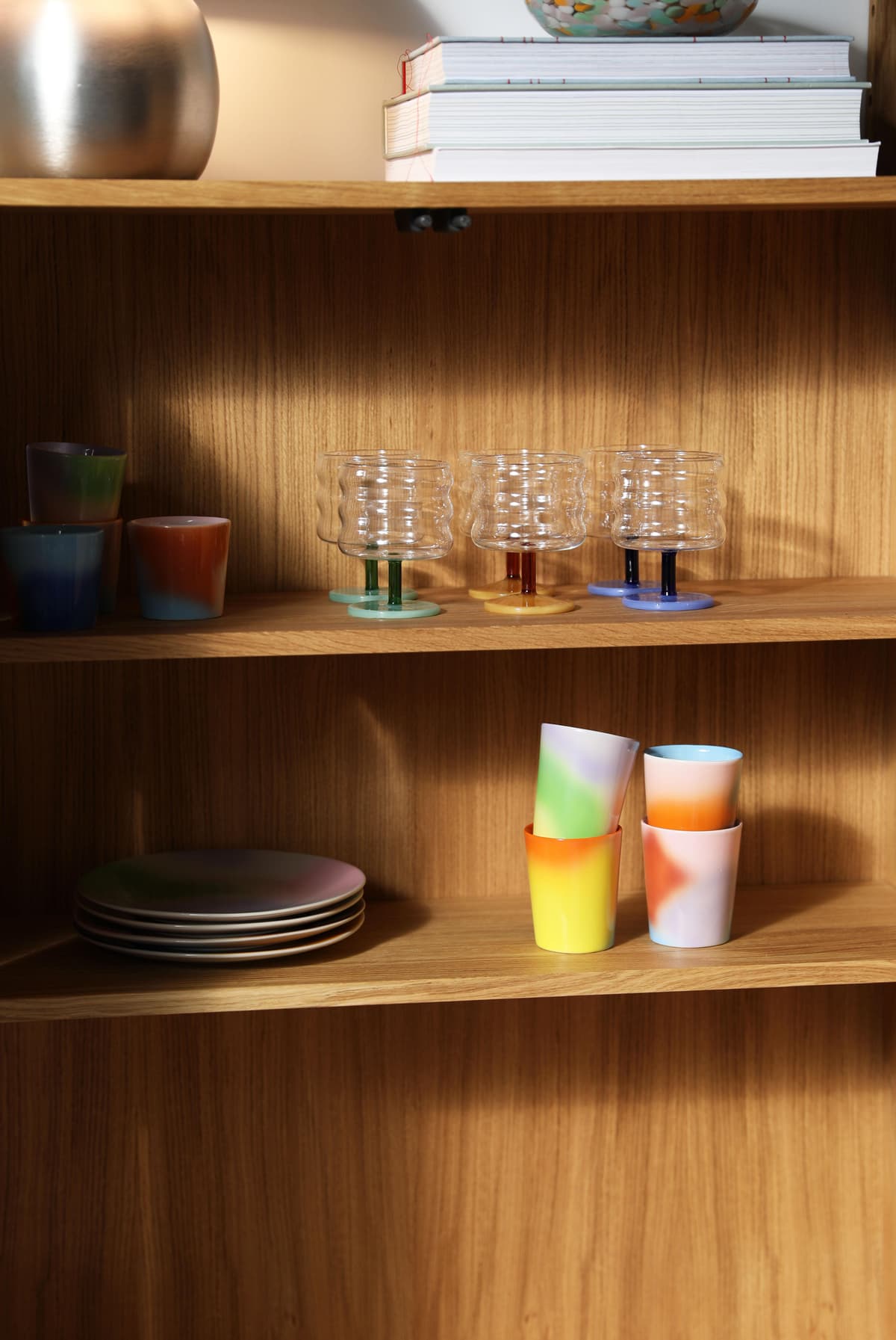 &klevering Mingle Wijnglazen Set Van 2 Blauw thumbnail 4