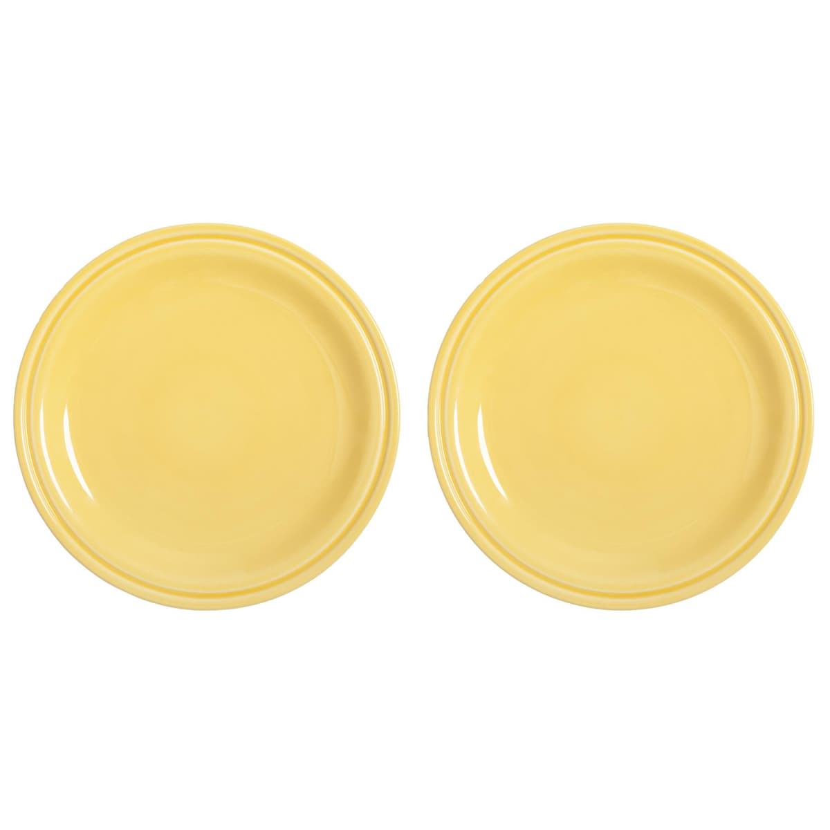 &klevering Mochi DinerbordØ22,5 Set Van 2 Yellow