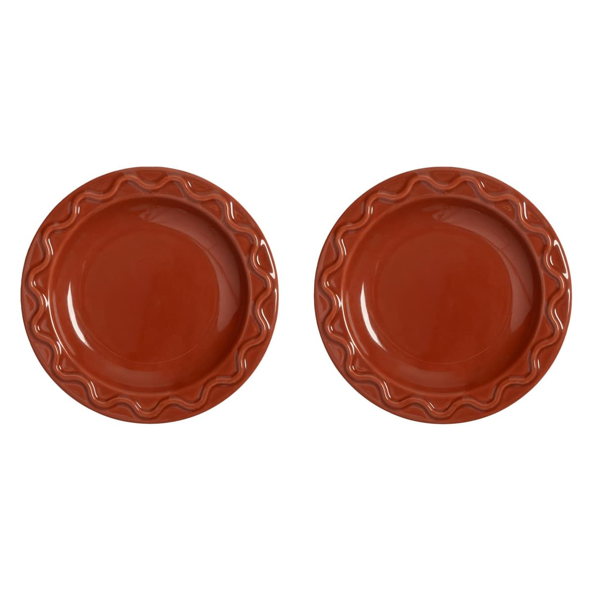 &klevering Mochi OntbijtbordØ17,5 Set Van 2 Terra