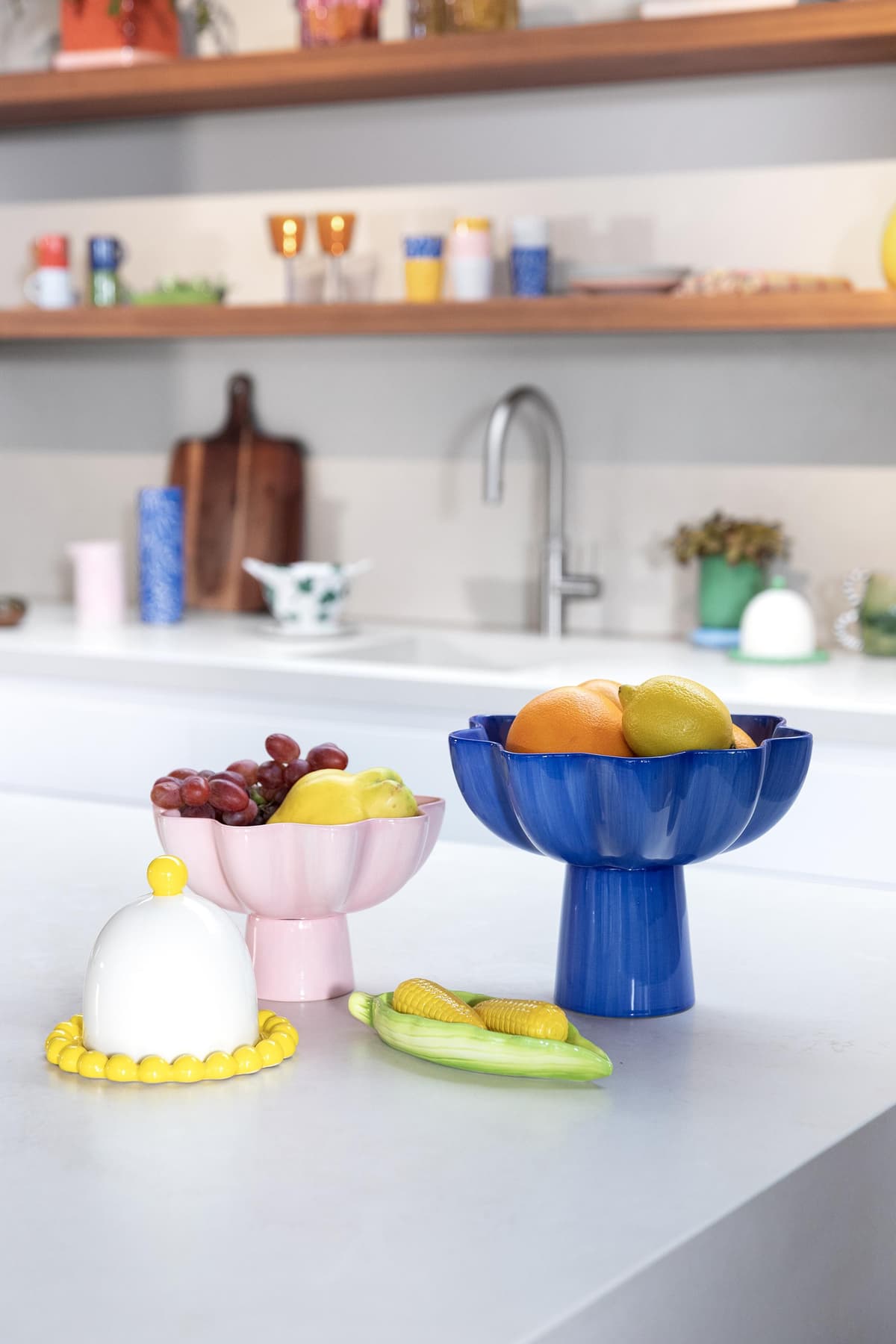 &klevering Sun SchaalØ24,5x19 Zwart/wit thumbnail 2