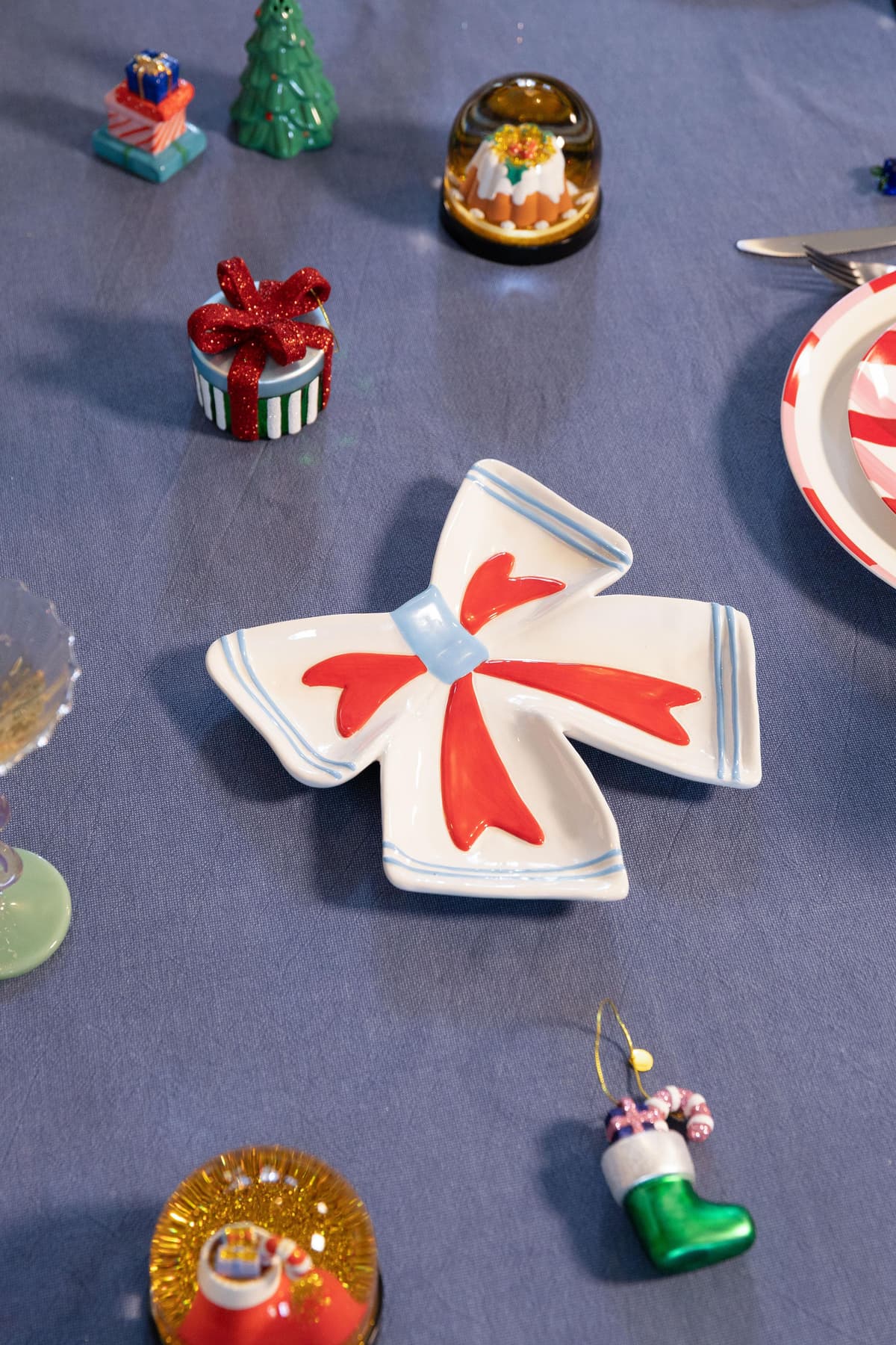 &klevering Ribbon Serveerschaal Blue thumbnail 3