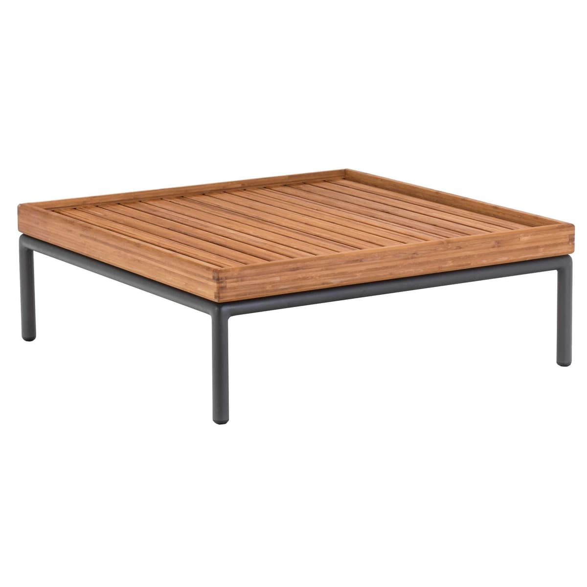 Houe Level Salontafel 81x81 Dark Grey