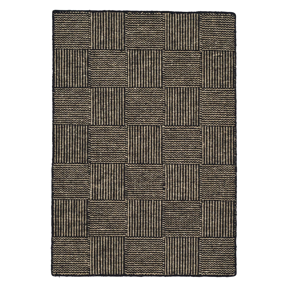 Linie Design Chess Vloerkleed 170x240 Zwart