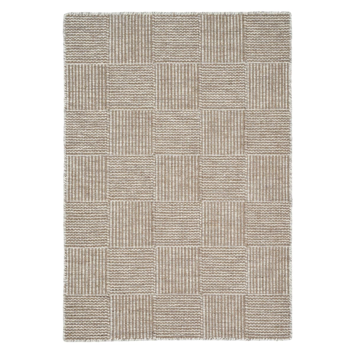 Linie Design Chess Vloerkleed 140x200 Grijs