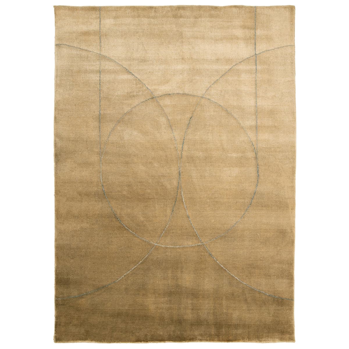 Linie Design Circulus Vloerkleed 170x240 Ochre
