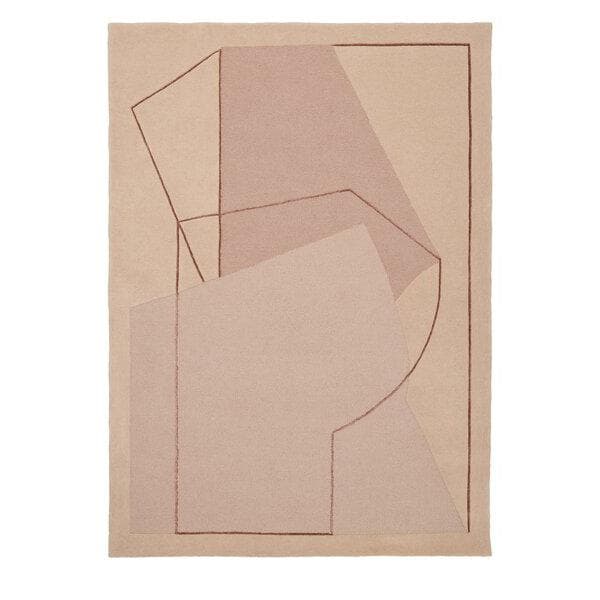 Linie Design Furbo Vloerkleed 200x300 Rose