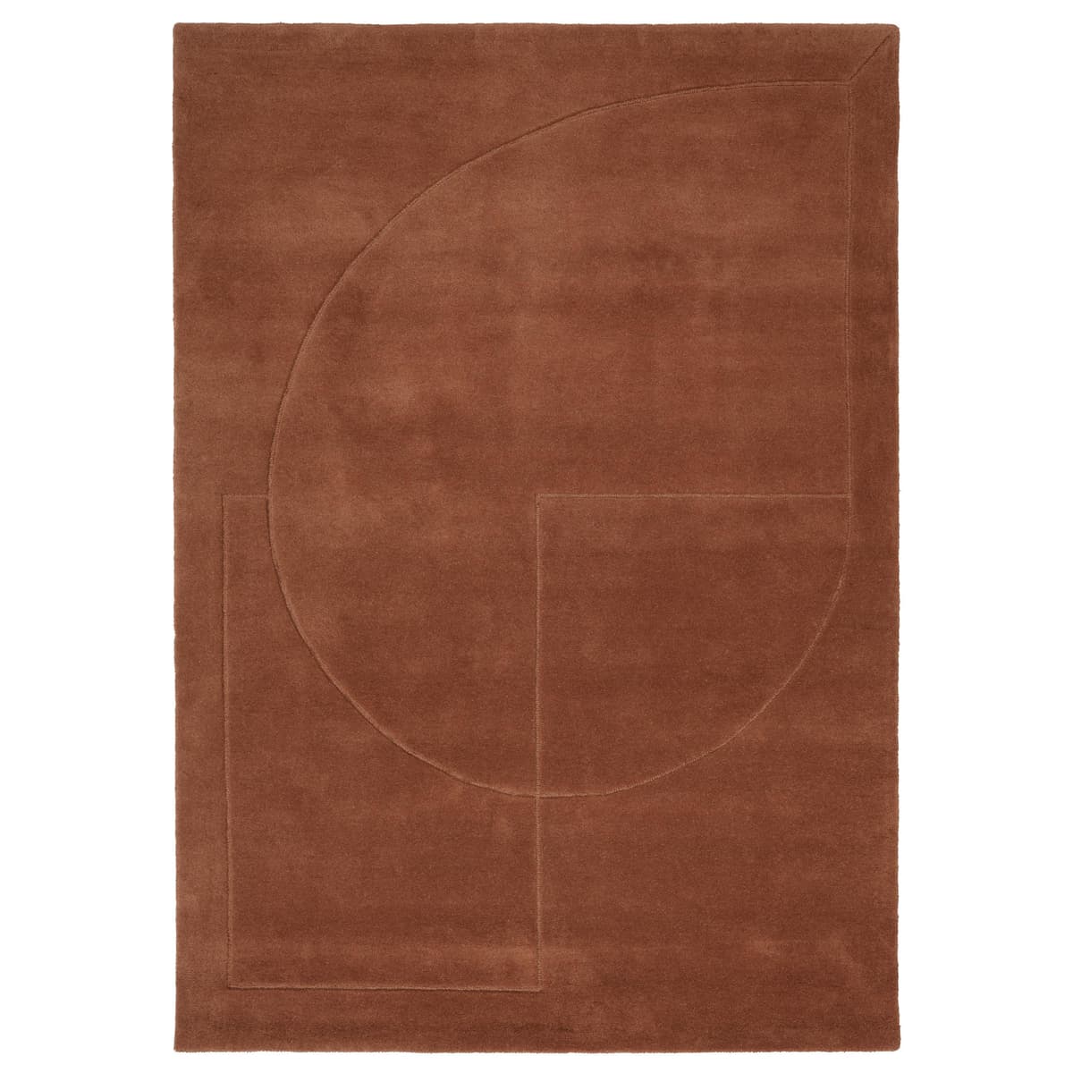 Linie Design Lineal Poem Vloerkleed 200x300 Amber