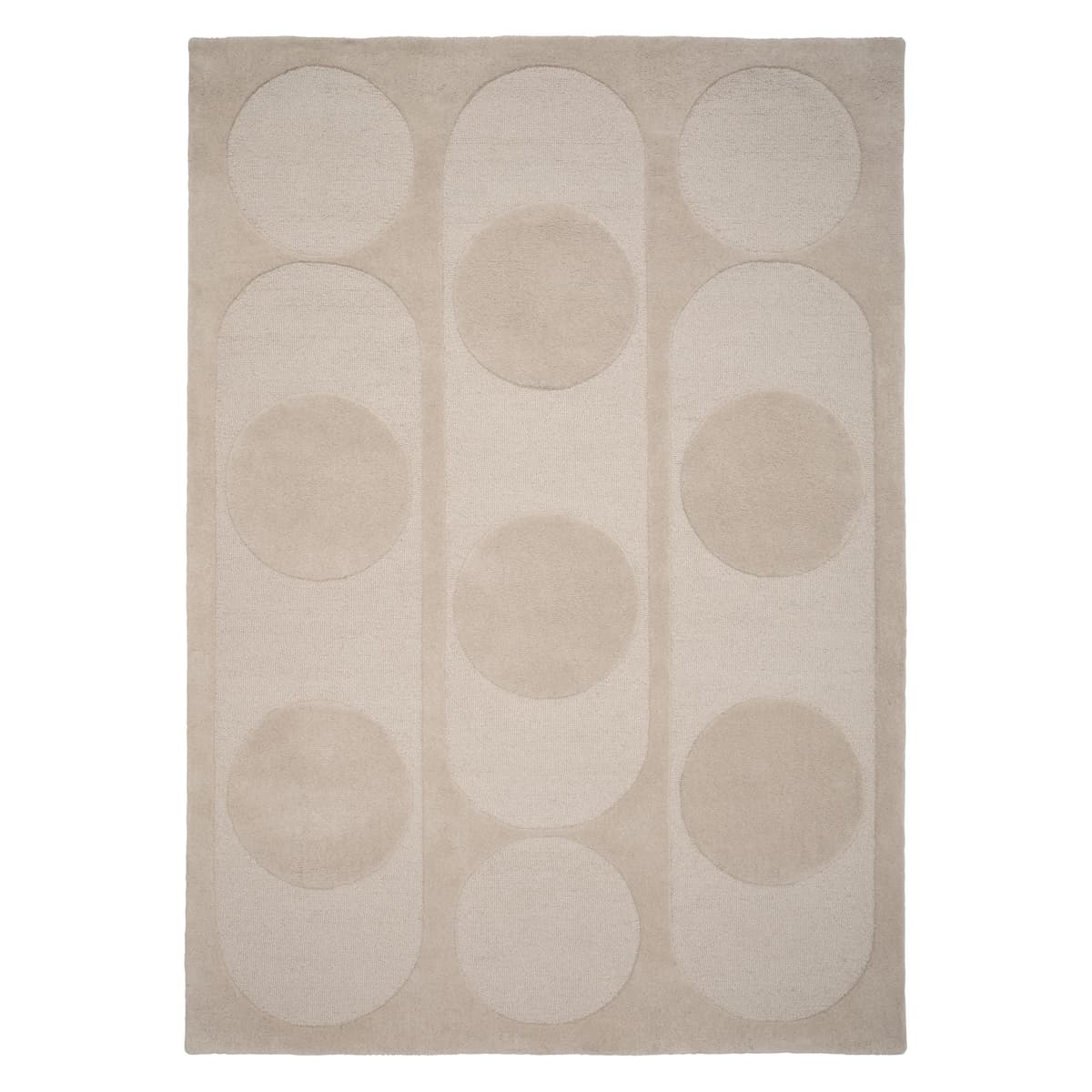 Linie Design Orb Alliance Vloerkleed 170x240 Krijt